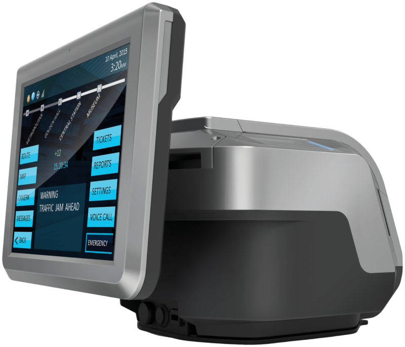Nexo-360 On-Board Computer, Ticket Printer & Driver Console - Image